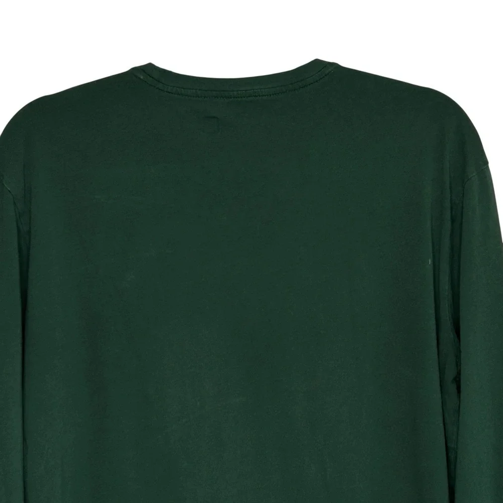 Polo Ralph Lauren Crewneck Long Sleeve T Shirt Large Pony Preppy Street Green‎